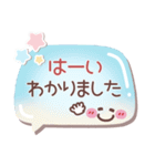 シンプル見やすい10❤敬語・長文（個別スタンプ：12）
