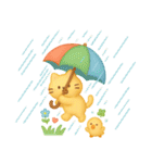 動くぷっくりかわいい動物スタンプ（個別スタンプ：15）