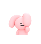 Pinkは耳で気持ちを語るよ（個別スタンプ：15）