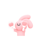 Pinkは耳で気持ちを語るよ（個別スタンプ：23）