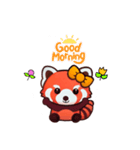 ハロー レッサーパンダ（個別スタンプ：6）