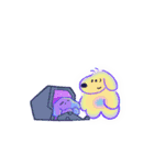 Emogoo : 大丈夫…ちょっとだけね（個別スタンプ：14）