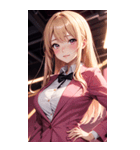 オフィスの可愛い女の子の写真（個別スタンプ：25）