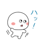 白たまのシンプルな返事スタンプ（個別スタンプ：10）