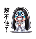 七月半❤️可愛い小女鬼❤️大げさな表情（個別スタンプ：23）