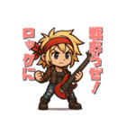 戦う女性（マスコット）（個別スタンプ：40）