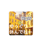 挨拶通りと呼んでしまう街（個別スタンプ：6）