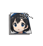セーラー服アトちゃんスタンプ動画（個別スタンプ：4）