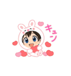 セーラー服アトちゃんスタンプ動画（個別スタンプ：8）