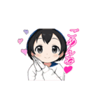 セーラー服アトちゃんスタンプ動画（個別スタンプ：12）