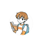 ほのぼのホワイト（個別スタンプ：4）