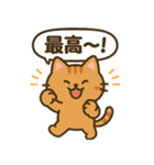 まるねこスタンプ：毎日使えるひとこと集（個別スタンプ：13）