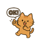 まるねこスタンプ：毎日使えるひとこと集（個別スタンプ：20）