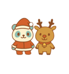 癒しモフ♡クリスマス＆お正月パンダ（個別スタンプ：4）