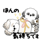 シーズー犬たち 「我が道を行く 時々素直」（個別スタンプ：2）