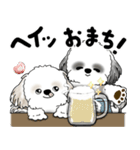 シーズー犬たち 「我が道を行く 時々素直」（個別スタンプ：6）