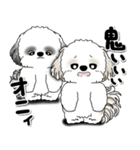 シーズー犬たち 「我が道を行く 時々素直」（個別スタンプ：17）