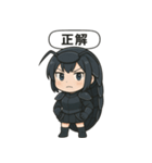 マルミちゃんの防御力高め日常スタンプ（個別スタンプ：8）