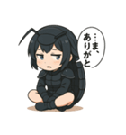 マルミちゃんの防御力高め日常スタンプ（個別スタンプ：12）