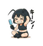 マルミちゃんの防御力高め日常スタンプ（個別スタンプ：22）