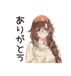 SNS疲れ女子の休息♡（個別スタンプ：7）