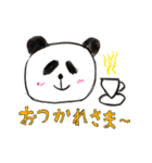 子どもが描いた動くパンダ（個別スタンプ：10）
