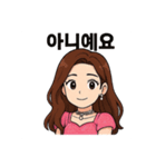 K-POPアイドル・ピンクドール スタンプ（個別スタンプ：8）