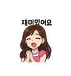 K-POPアイドル・ピンクドール スタンプ（個別スタンプ：18）