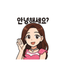 K-POPアイドル・ピンクドール スタンプ（個別スタンプ：19）