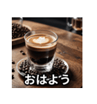 コーヒー好きのための日常会話スタンプ（個別スタンプ：10）