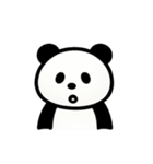 シュールで毎日使える文字なしパンダ（個別スタンプ：3）
