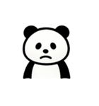 シュールで毎日使える文字なしパンダ（個別スタンプ：5）