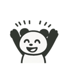シュールで毎日使える文字なしパンダ（個別スタンプ：14）