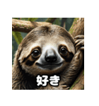 ほっこりイラストナマケモノ日和（個別スタンプ：24）