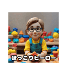 ねんどヒーロー☆もちもち冒険記（個別スタンプ：34）