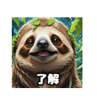 ドタバタアニメナマケモノ劇場（個別スタンプ：2）