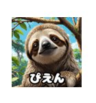ドタバタアニメナマケモノ劇場（個別スタンプ：3）