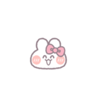 動くうしゃぎ！！1-1 ピンク（個別スタンプ：1）