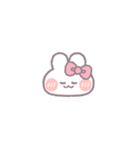 動くうしゃぎ！！1-1 ピンク（個別スタンプ：8）