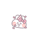 動くうしゃぎ！！1-1 ピンク（個別スタンプ：15）