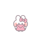 動くうしゃぎ！！1-1 ピンク（個別スタンプ：20）