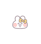 動くうしゃぎ！！1-1 黄色（個別スタンプ：1）