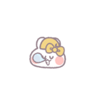 動くうしゃぎ！！1-1 黄色（個別スタンプ：16）