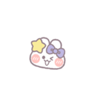 動くうしゃぎ！！1-1 紫色（個別スタンプ：6）