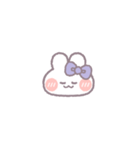 動くうしゃぎ！！1-1 紫色（個別スタンプ：8）