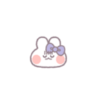 動くうしゃぎ！！1-1 紫色（個別スタンプ：11）