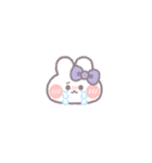 動くうしゃぎ！！1-1 紫色（個別スタンプ：12）