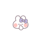 動くうしゃぎ！！1-1 紫色（個別スタンプ：14）