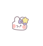 動くうしゃぎ！！1-1 紫色（個別スタンプ：24）