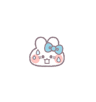 動くうしゃぎ！！1-1 水色（個別スタンプ：3）